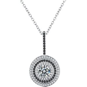 Diamond Pendant with Necklace Set